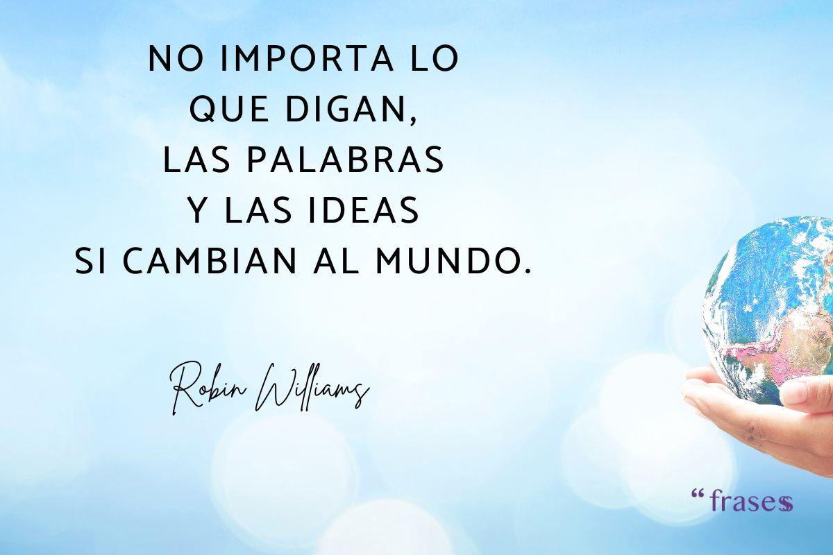 Frases sobre el mundo actual