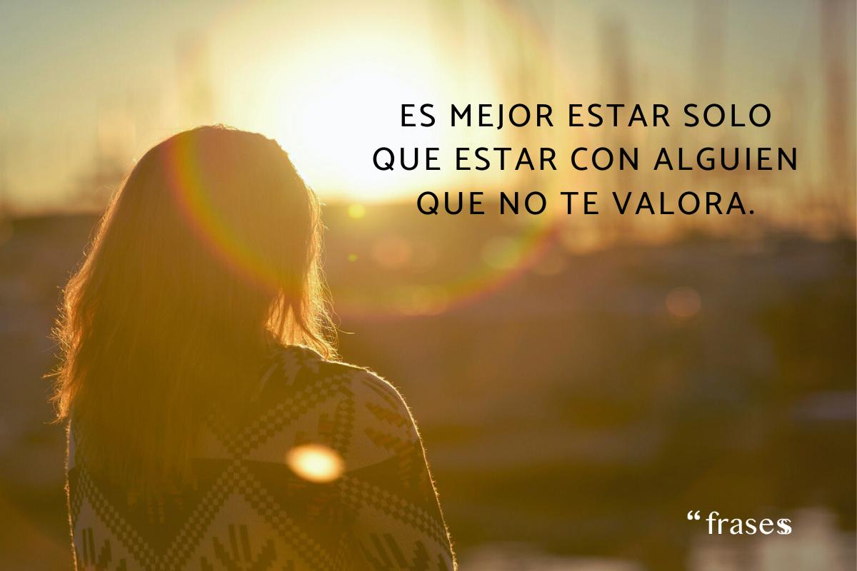 Frases para cuando no te valora tu pareja