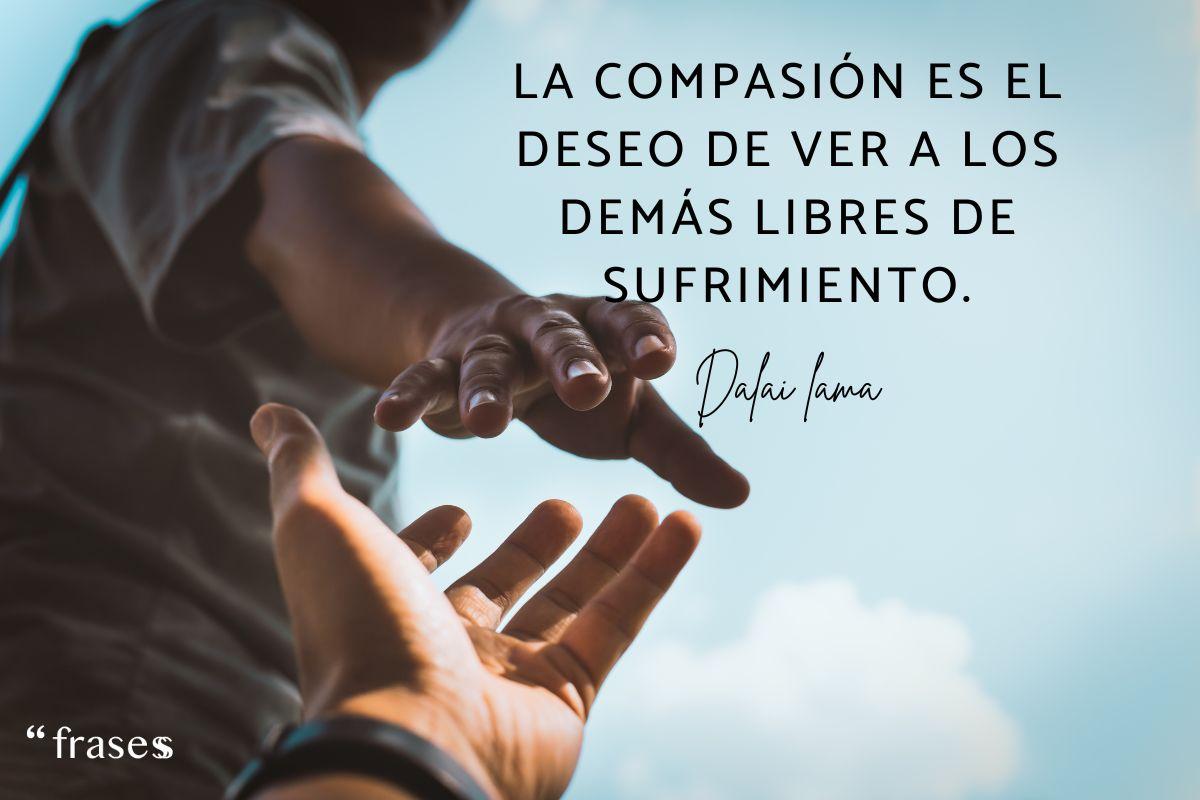 Frases sobre la compasión por los demás