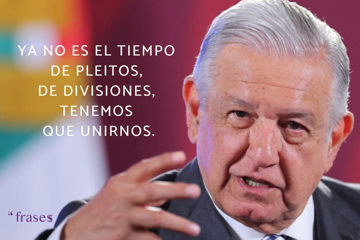 Frases de AMLO