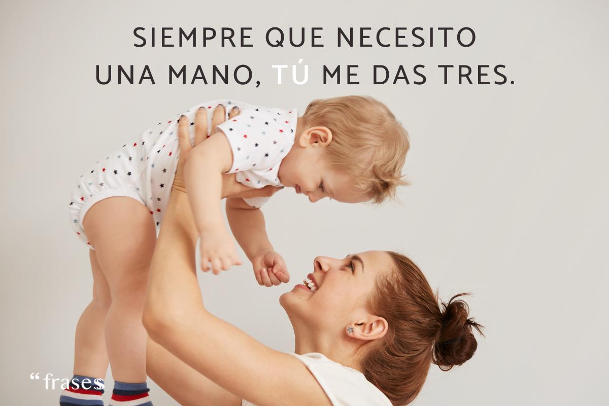 Frases para el Día de la Madre cortas y bonitas