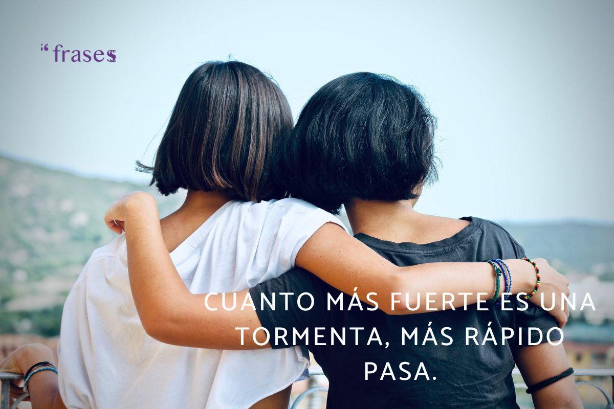 Frases para animar a una amiga triste