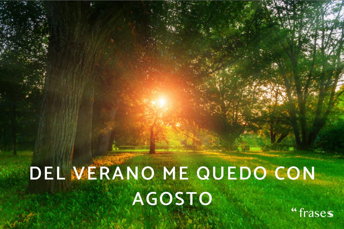 Frases de agosto