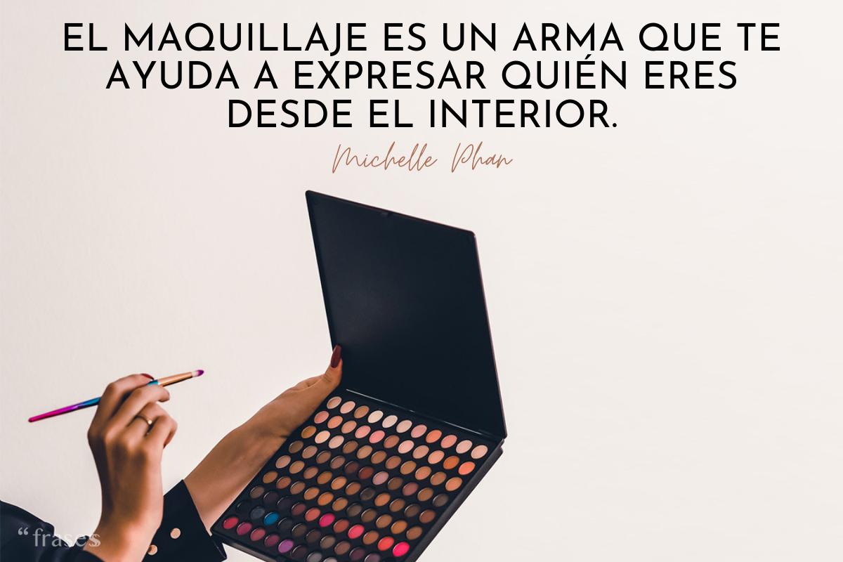 Frases de maquillaje