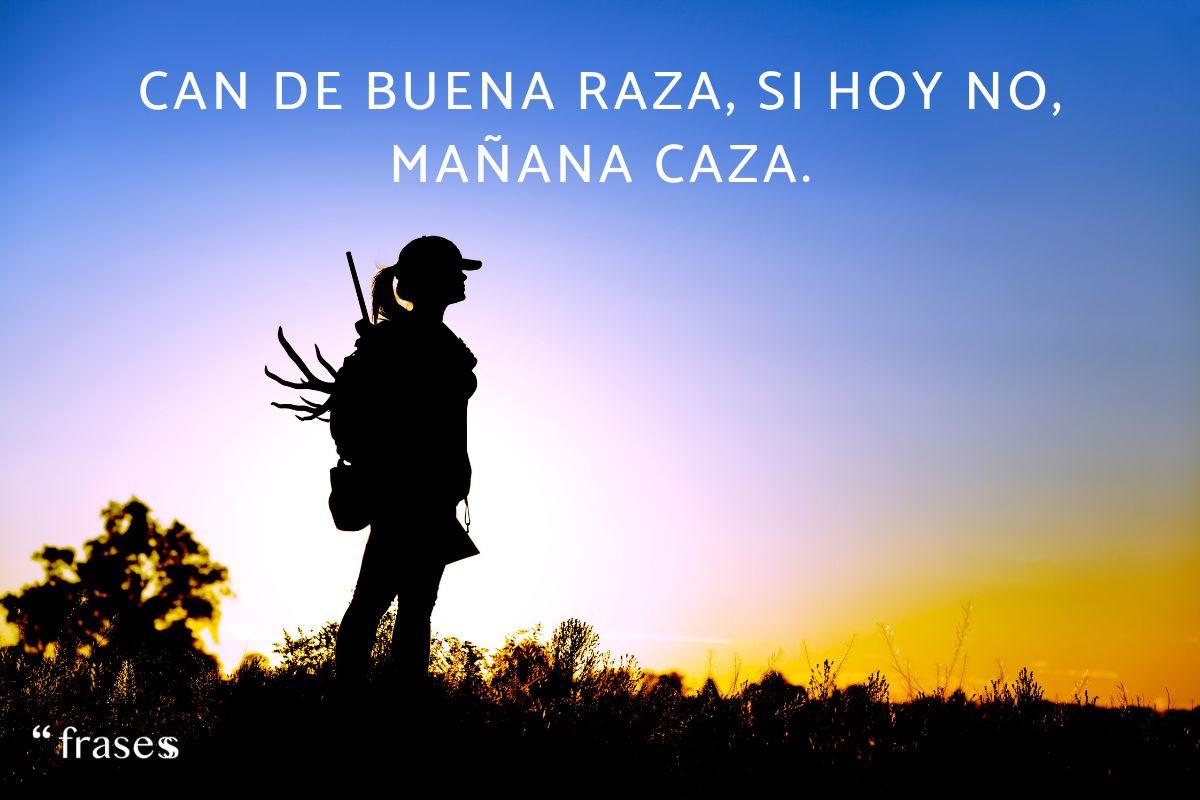 Frases de cazadores