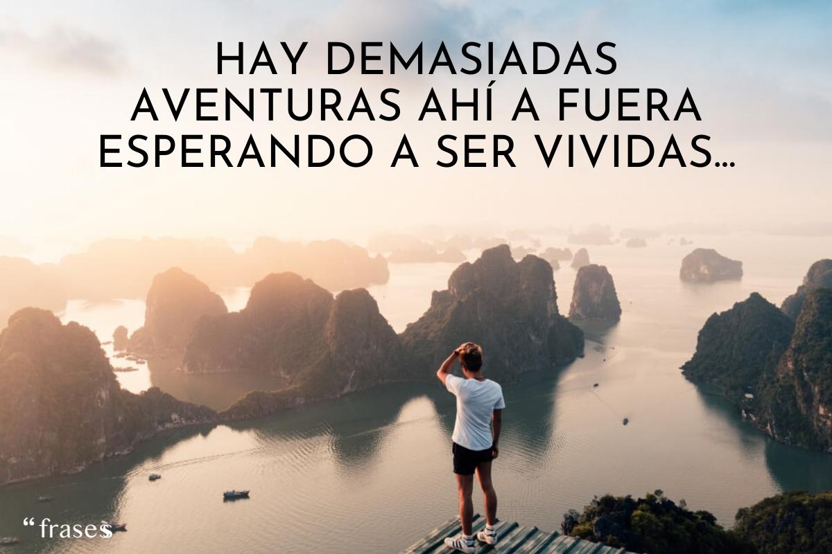 Frases de aventuras
