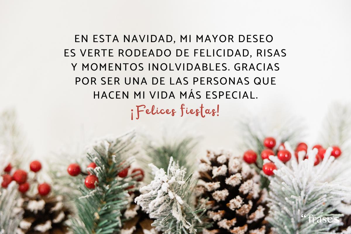 Felicitaciones de Navidad para amigos