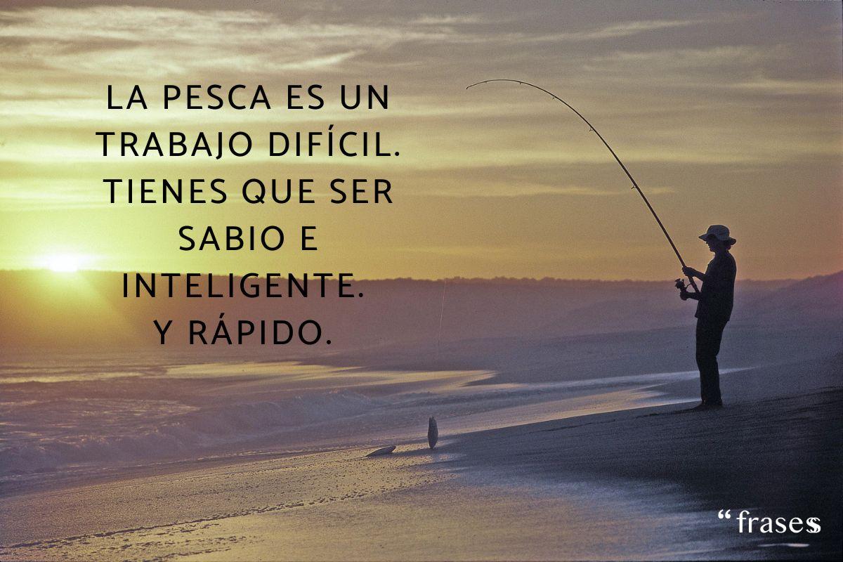 Frases sobre la pesca