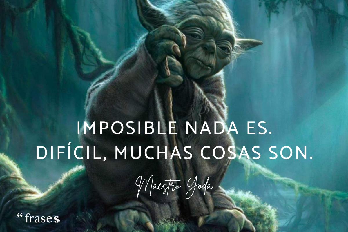 50 FRASES de YODA sobre la FUERZA y graciosas