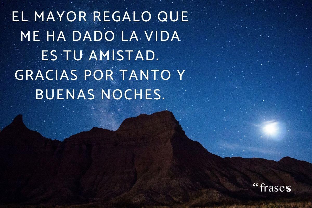 Frases de buenas noches para amigos