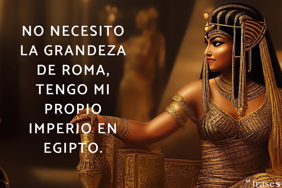 Las mejores frases de Cleopatra ¡Célebres!
