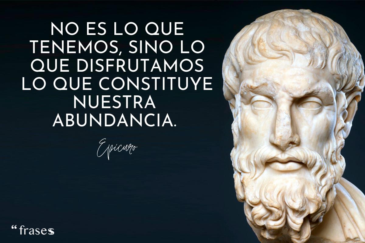 Frases de Epicuro