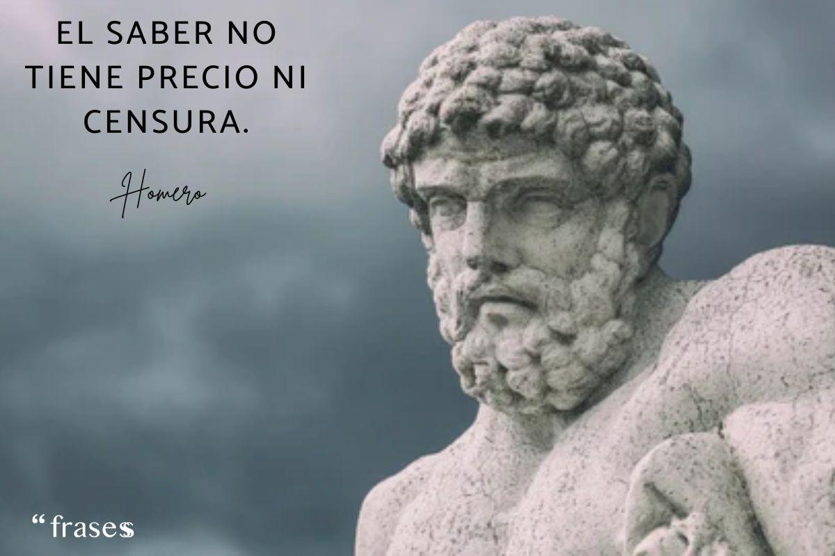 Frases de Homero filosóficas