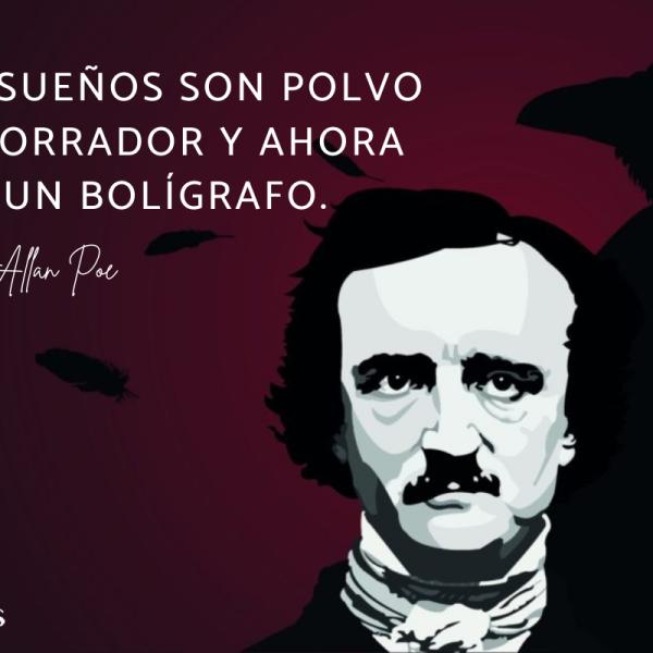 50 FRASES de Edgar Allan POE del amor y la muerte