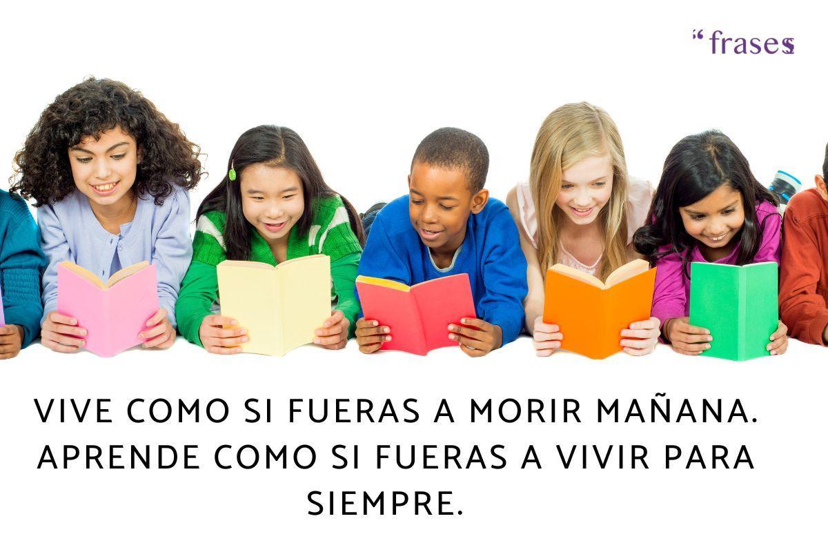 Frases sobre lectoescritura