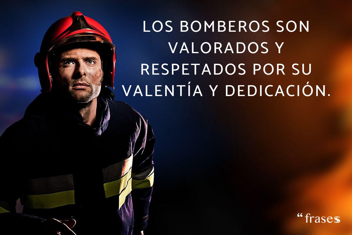 Frases de bomberos bonitas y motivadoras