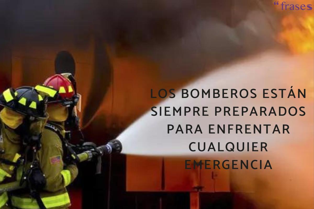 Las mejores frases de bomberos bonitas