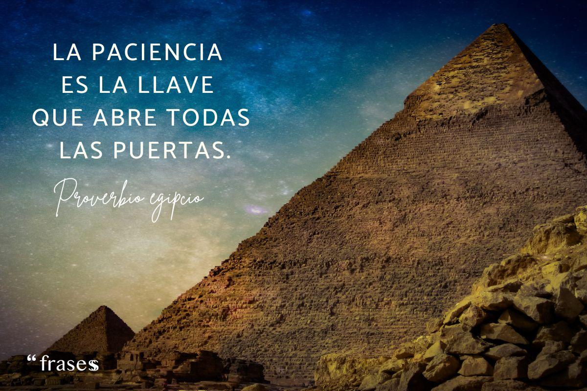 Proverbios egipcios