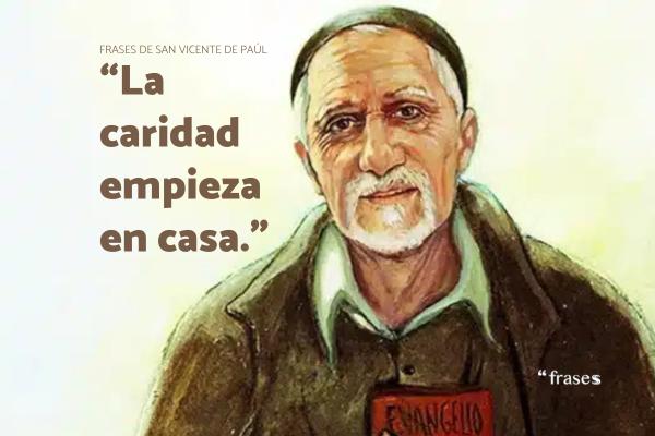 Frases de San Vicente de Paúl