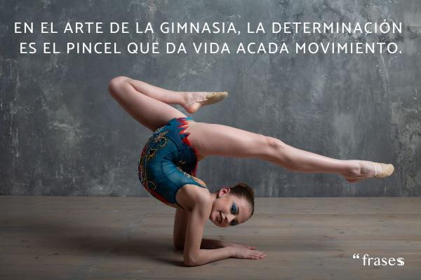 Frases de gimnastas