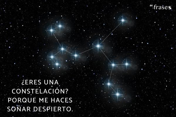 Frases para entrar a una chica por Instagram - ¿Eres una constelación? Porque me haces soñar despierto.