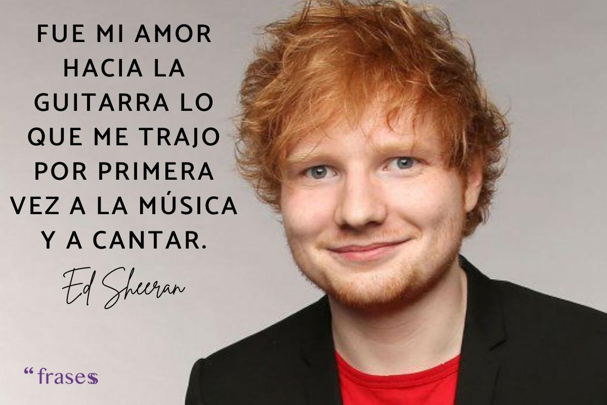 Frases de Ed Sheeran