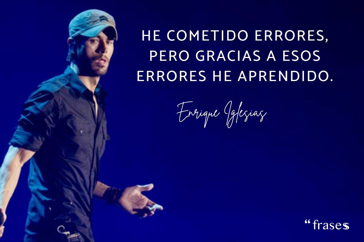 Frases de Enrique Iglesias