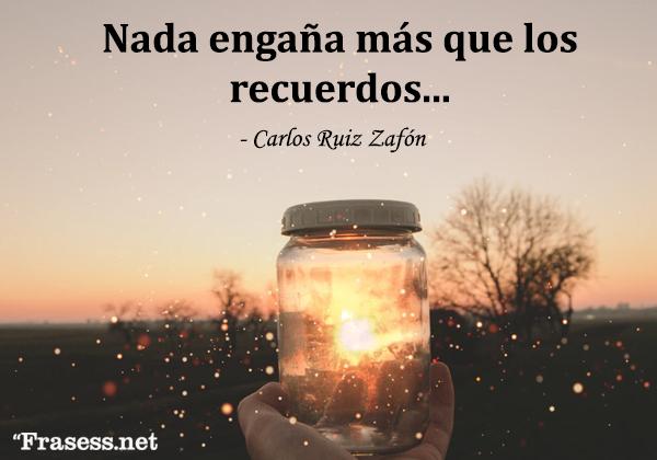 Frases para fotos de Instagram - Nada engaña más que los recuerdos.