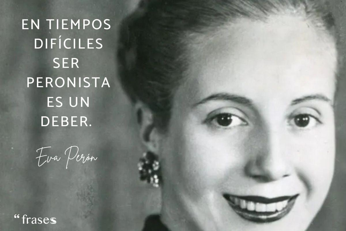 Frases de Eva Perón