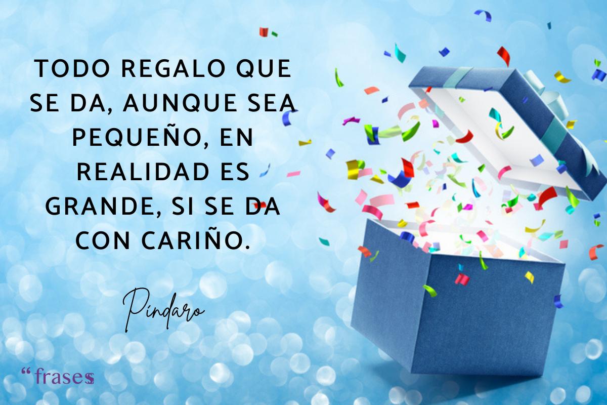 Frases para regalos sorpresa originales