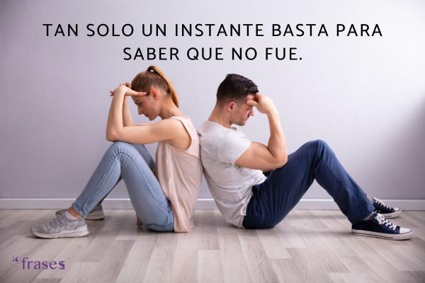 Frases para despedirse de un amor