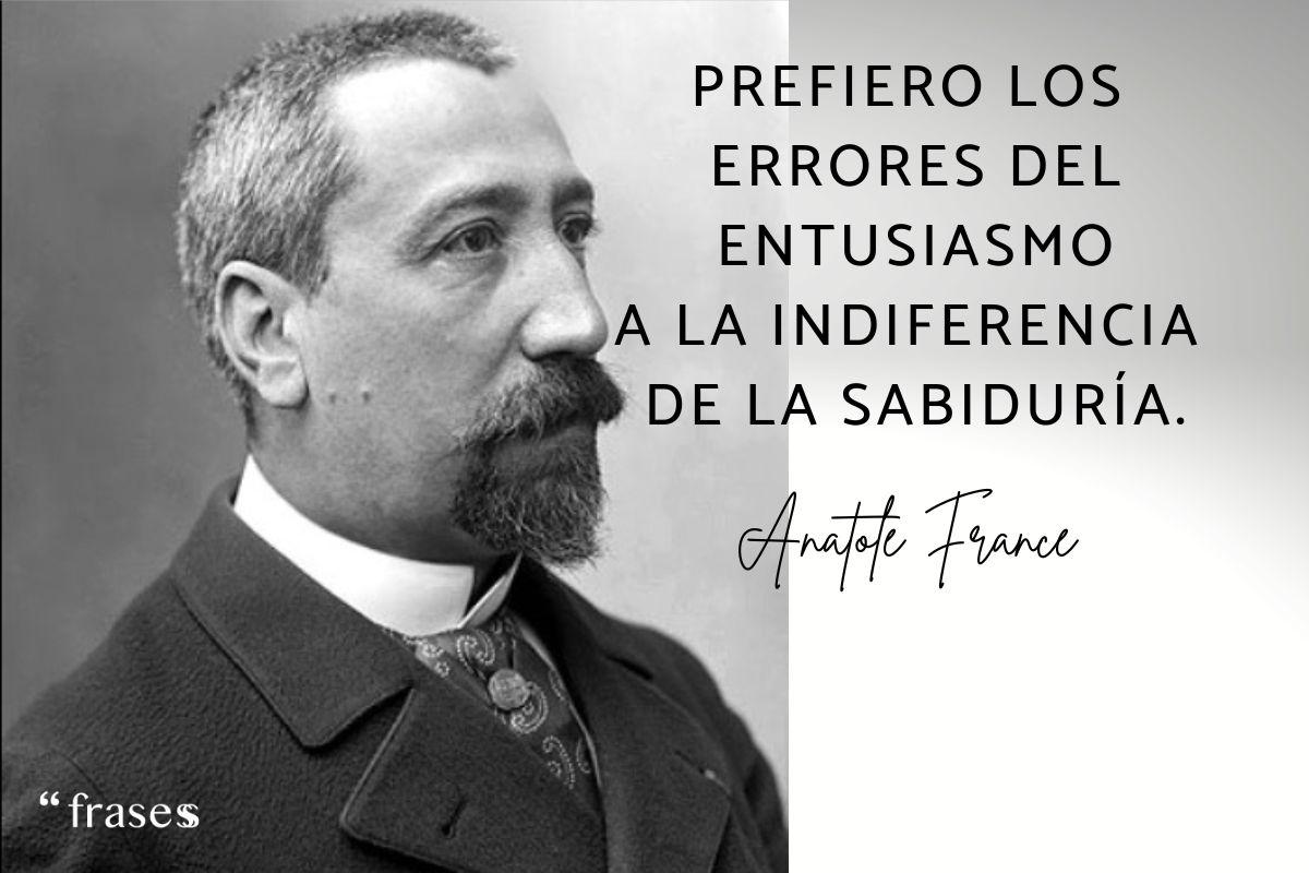 Frases de Anatole France