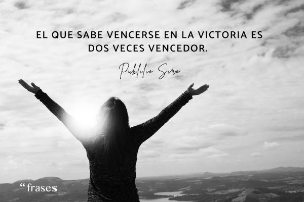 50 frases sobre la victoria en la vida