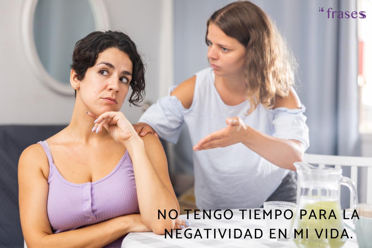 Frases para alejar gente tóxica