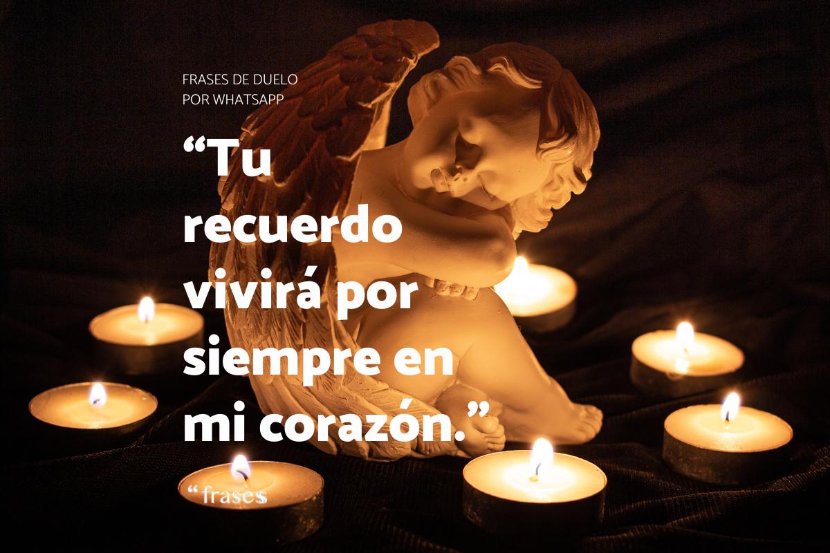 Frases de duelo para WhatsApp