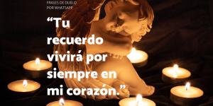 Frases de duelo para WhatsApp