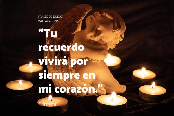 Frases de duelo para WhatsApp