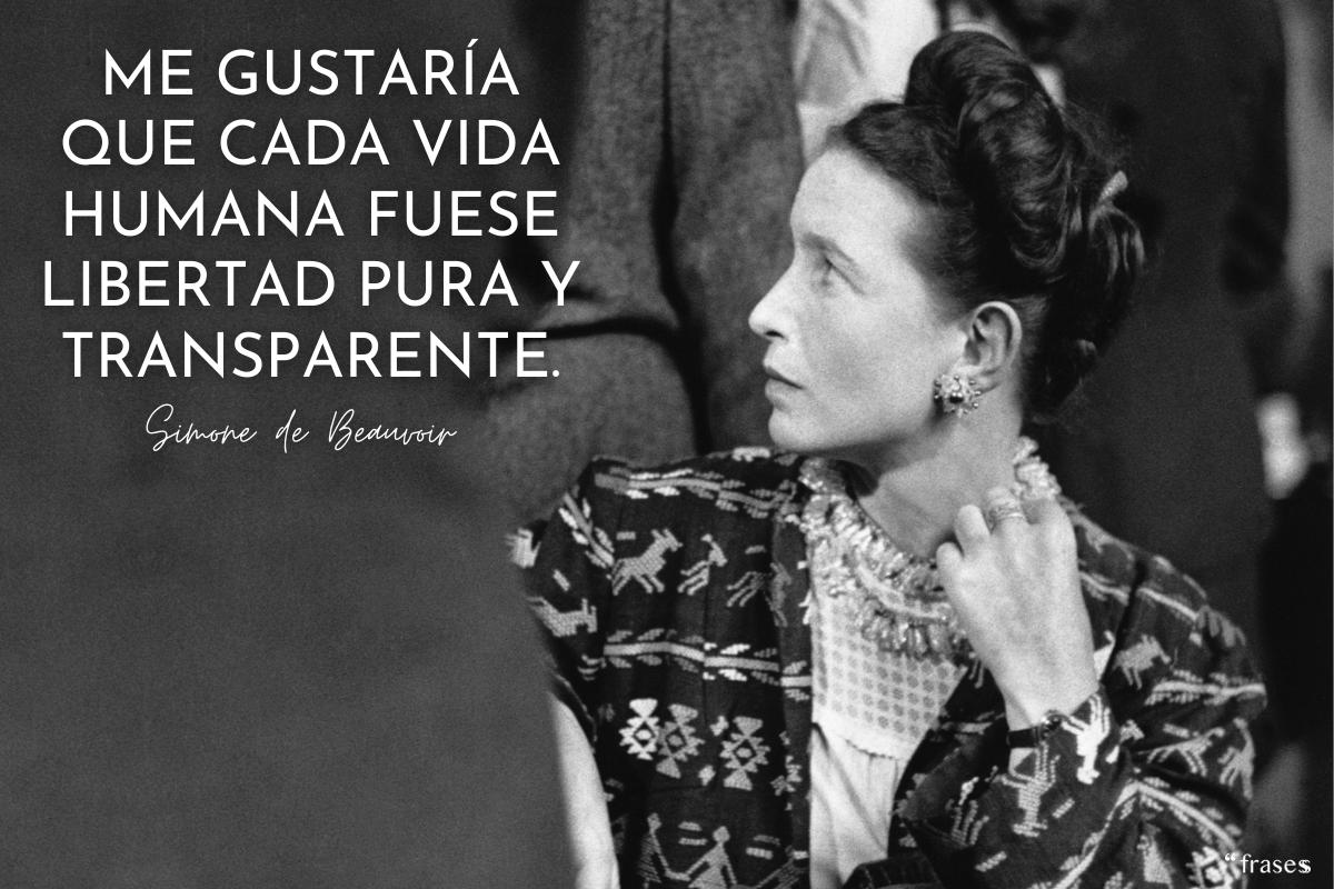 Frases de Simone de Beauvoir