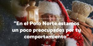 Frases de Papá Noel para niños