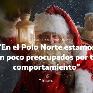 Frases de Papá Noel para niños