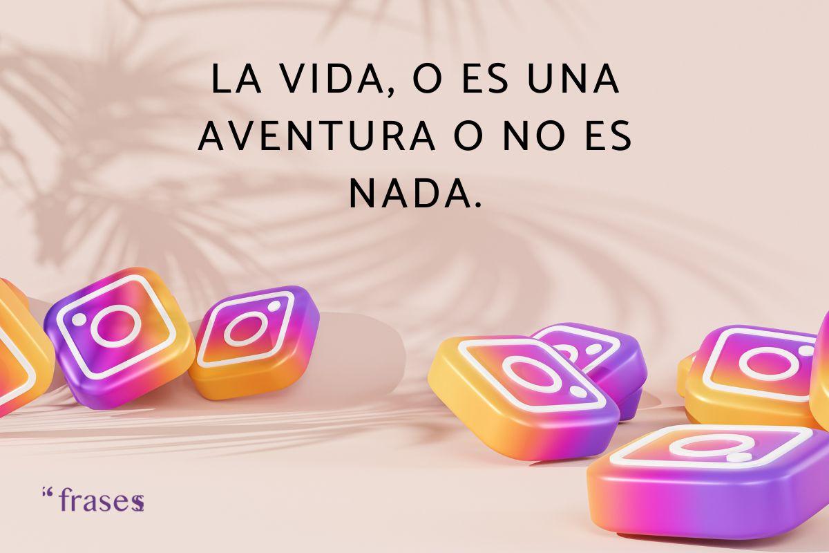 Frases para Instagram cortas