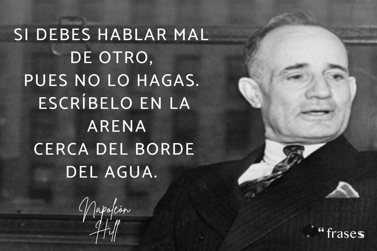 Frases de Napoleón Hill