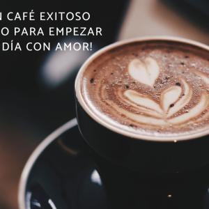 Frases de buenos días con café