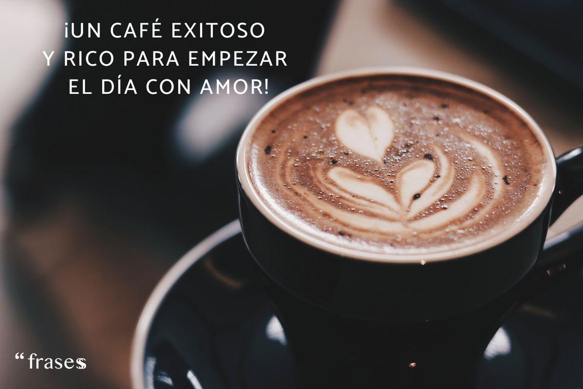Las mejores frases de buenos días con café