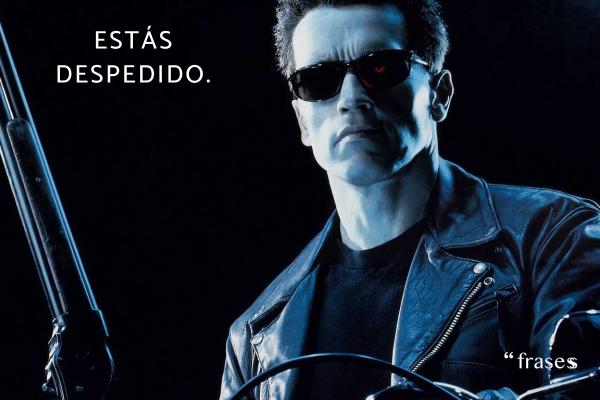 Frases de Terminator - Estás despedido.