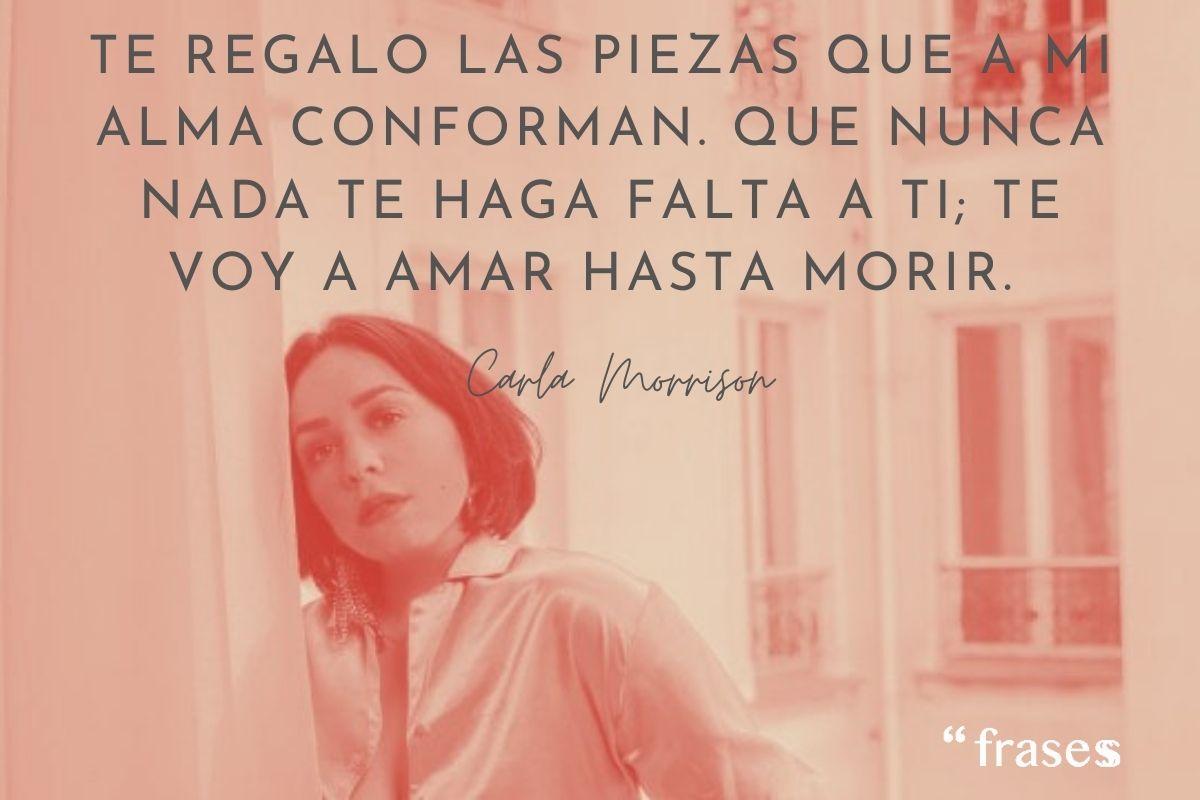 Frases de Carla Morrison