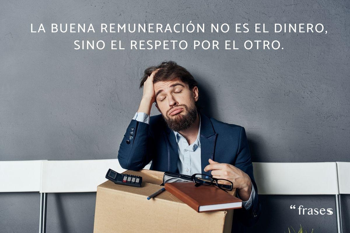 Frases para un jefe que no te valora