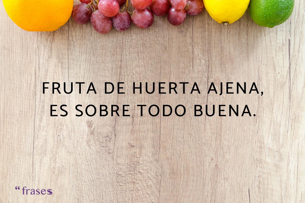 +50 Frases de FRUTAS Graciosas, saludables y cortas