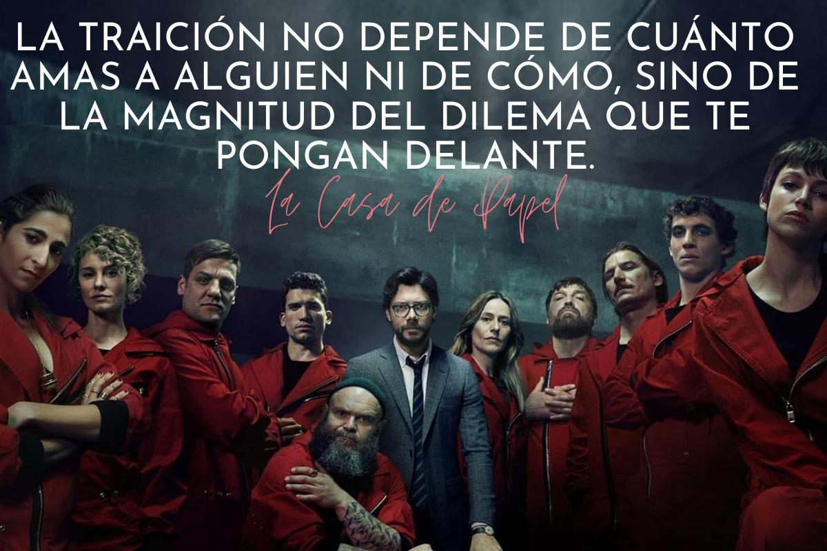 Frases de La Casa de Papel