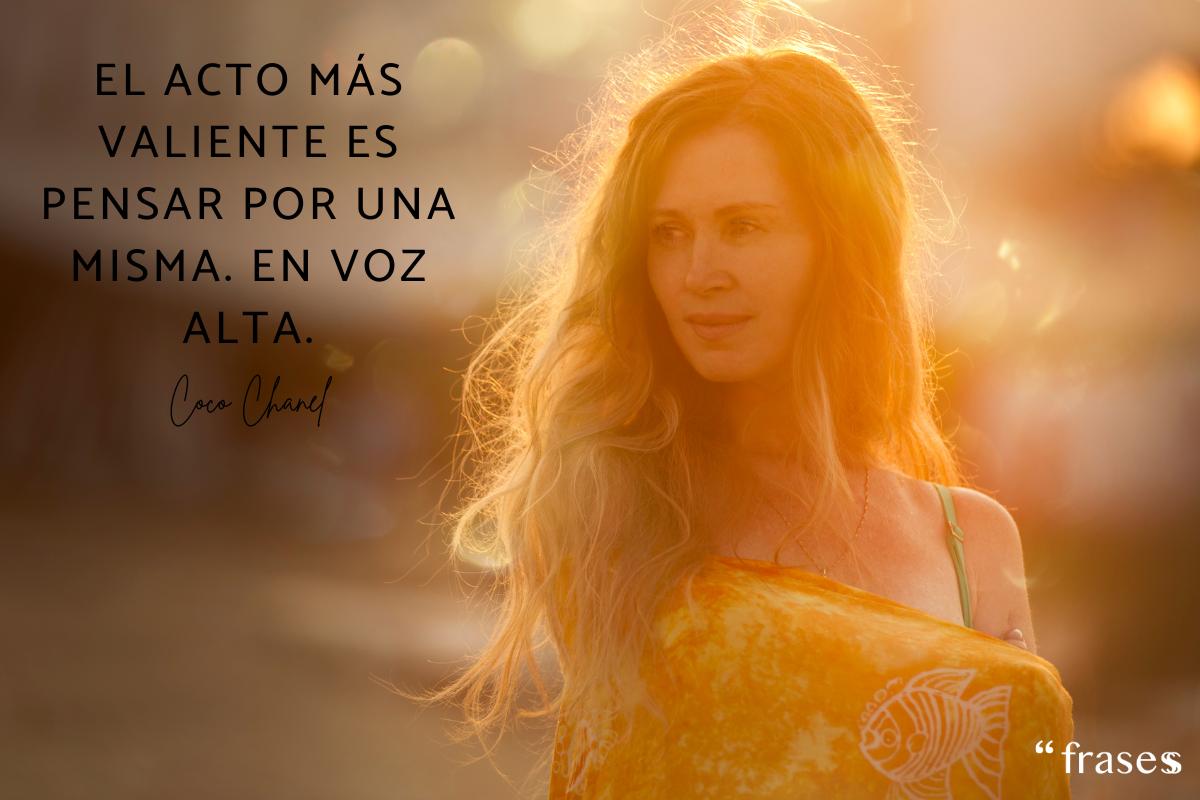 Frases de mujer empoderada